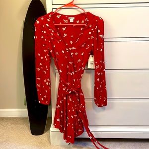 Billabong Lovin You Wrap Dress